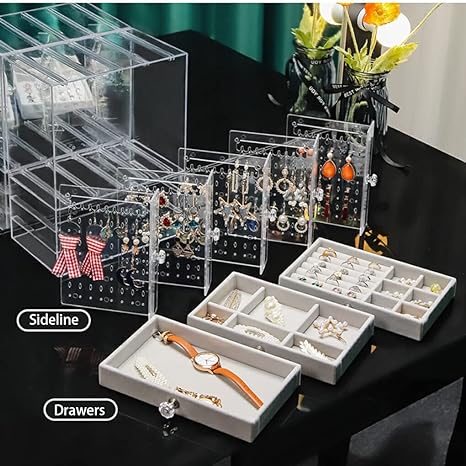 Mnm Box Deals | Jewelry Acrylic Organizer 5+3 Drawers Jewelry Acrylic Organizer 5+3 Drawers - Image 5