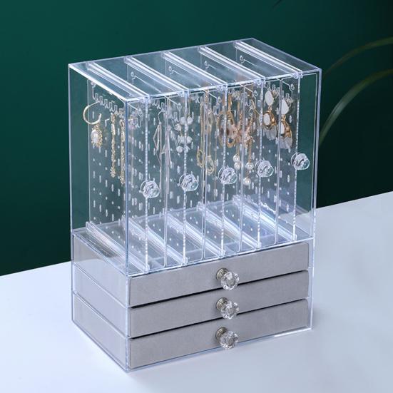 Jewelry Acrylic Organizer 5+3 Drawers