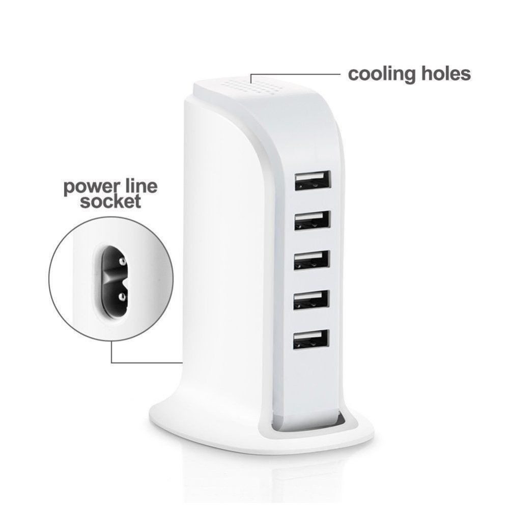 Mnm Box Deals | 5 In 1 Port Usb Power Adapter 5 in 1 Port USB Power Adapter - Image 3