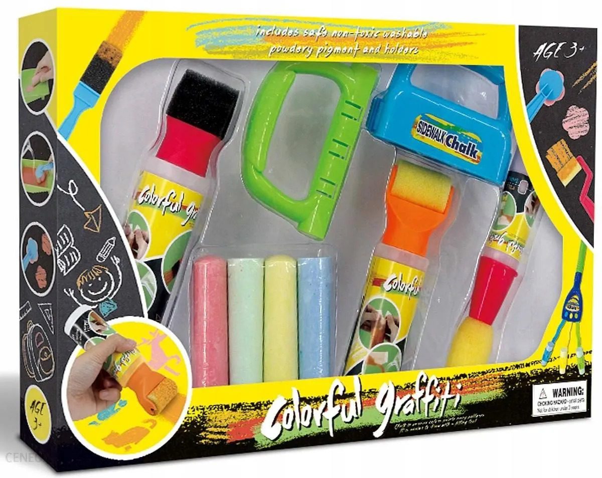 Mnm Box Deals | Sidewalk Chalk Colorful Graffiti Set Sidewalk Chalk Colorful Graffiti Set - Image 6