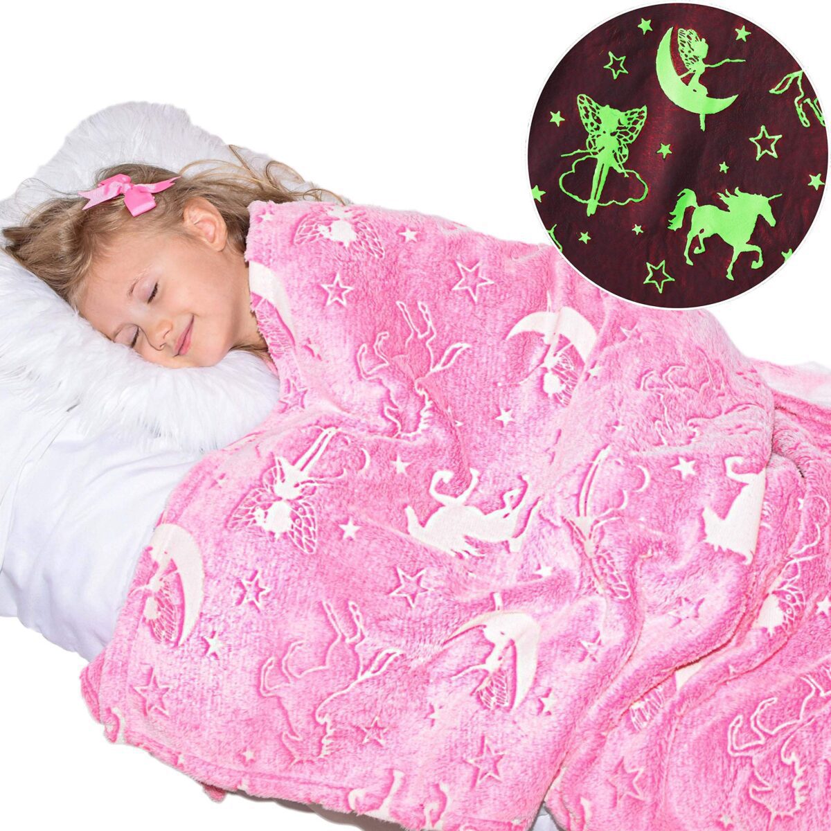 Mnm Box Deals | Glow In The Dark Flannel Blanket Glow in the Dark Flannel Blanket - Image 2