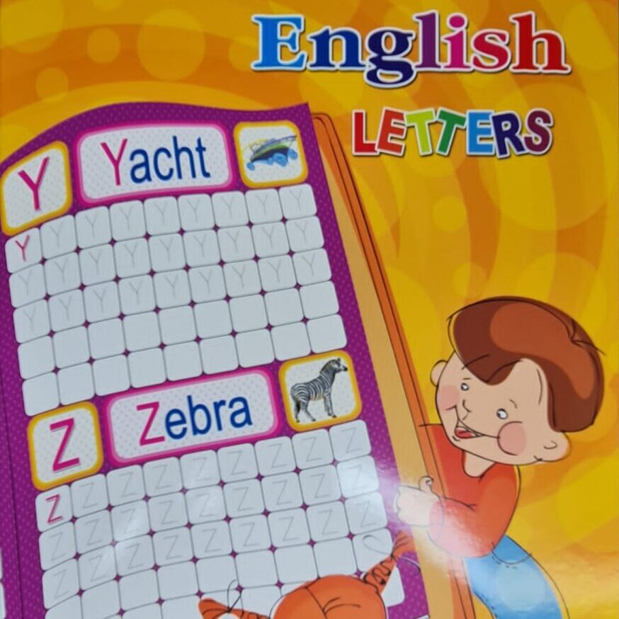 English Letters Book for Kids