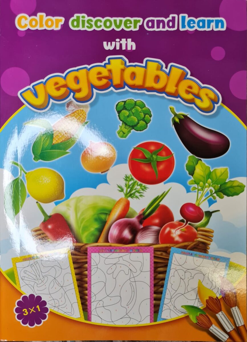 Mnm Box Deals | Color Discover And Learn With Vegetables Color Discover and Learn with Vegetables