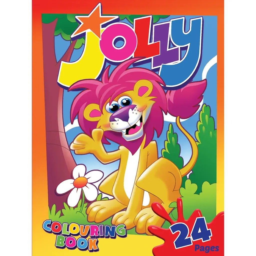Butterfly Jolly Colouring Book