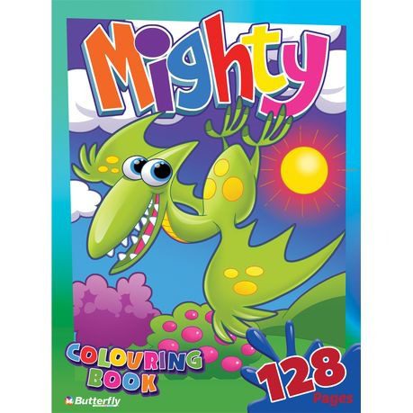 Butterfly Mighty Colouring Book