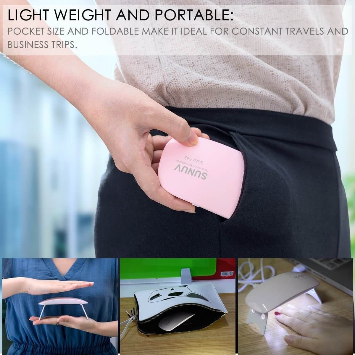 Mnm Box Deals | Portable Mini Uv-Led Nail Lamp Portable Mini UV-LED Nail Lamp - Image 5