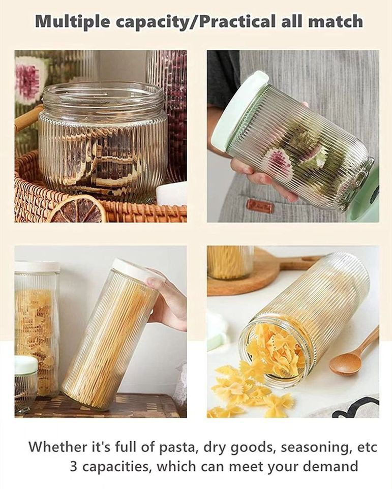 Mnm Box Deals | 6 Piece Bailock Airtight Storage Jars 6 Piece Bailock Airtight Storage Jars - Image 3