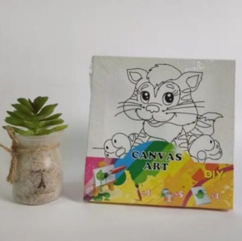 Creative Canvas Art for Kids with Paint