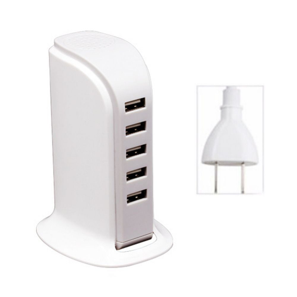 5 in 1 Port USB Power Adapter