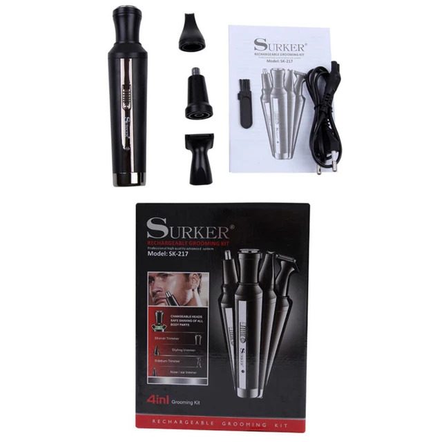 4 in 1 Surker Rechargeable Grooming Kit