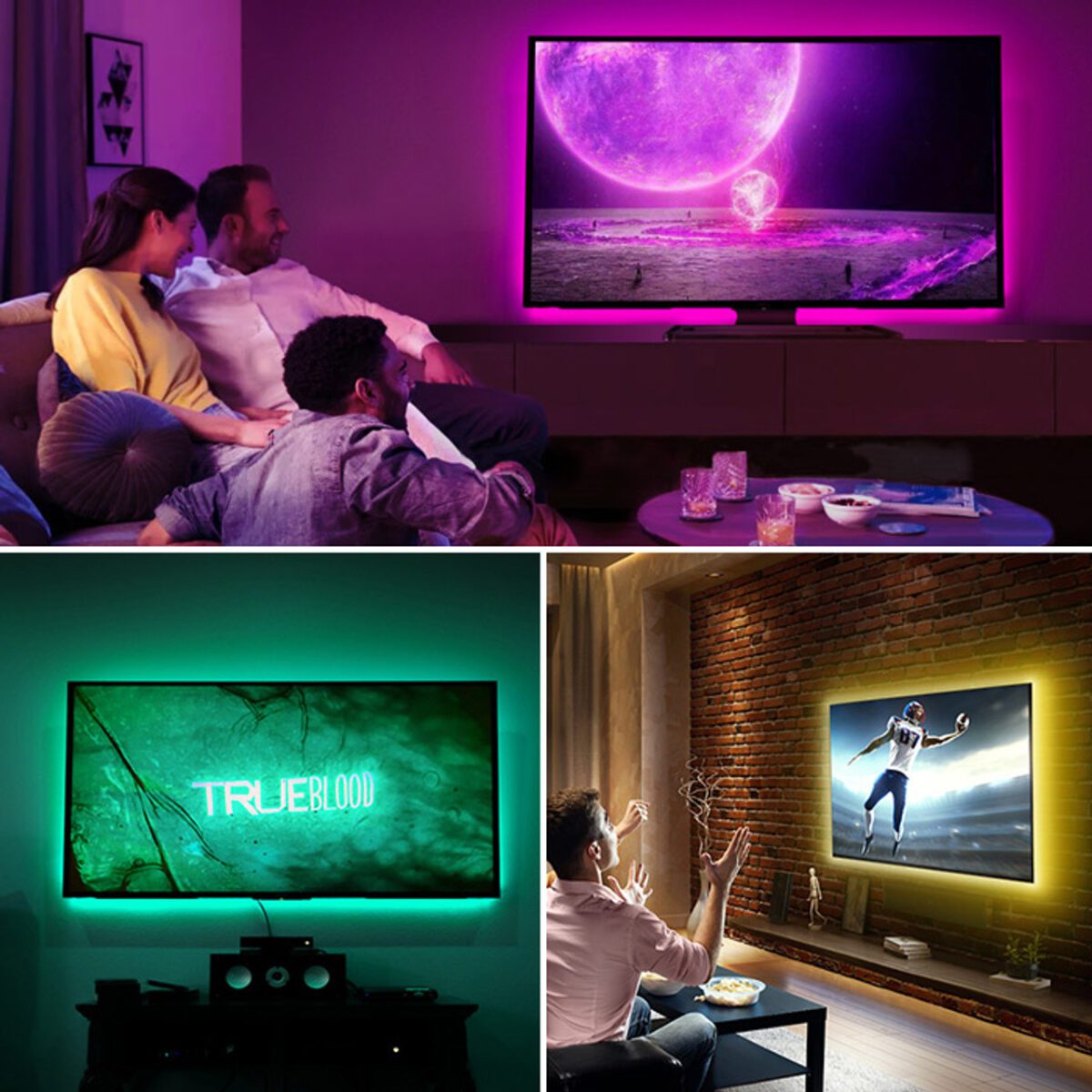 Mnm Box Deals | Usb Tv Led Strip Lights With Remote USB TV LED Strip Lights with Remote - Image 7