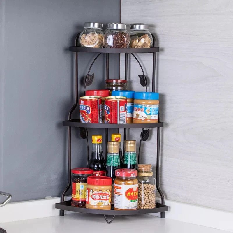 Mnm Box Deals | 3 Tier Multifunctional Corner Shelf Rack 3 Tier Multifunctional Corner Shelf Rack - Image 4