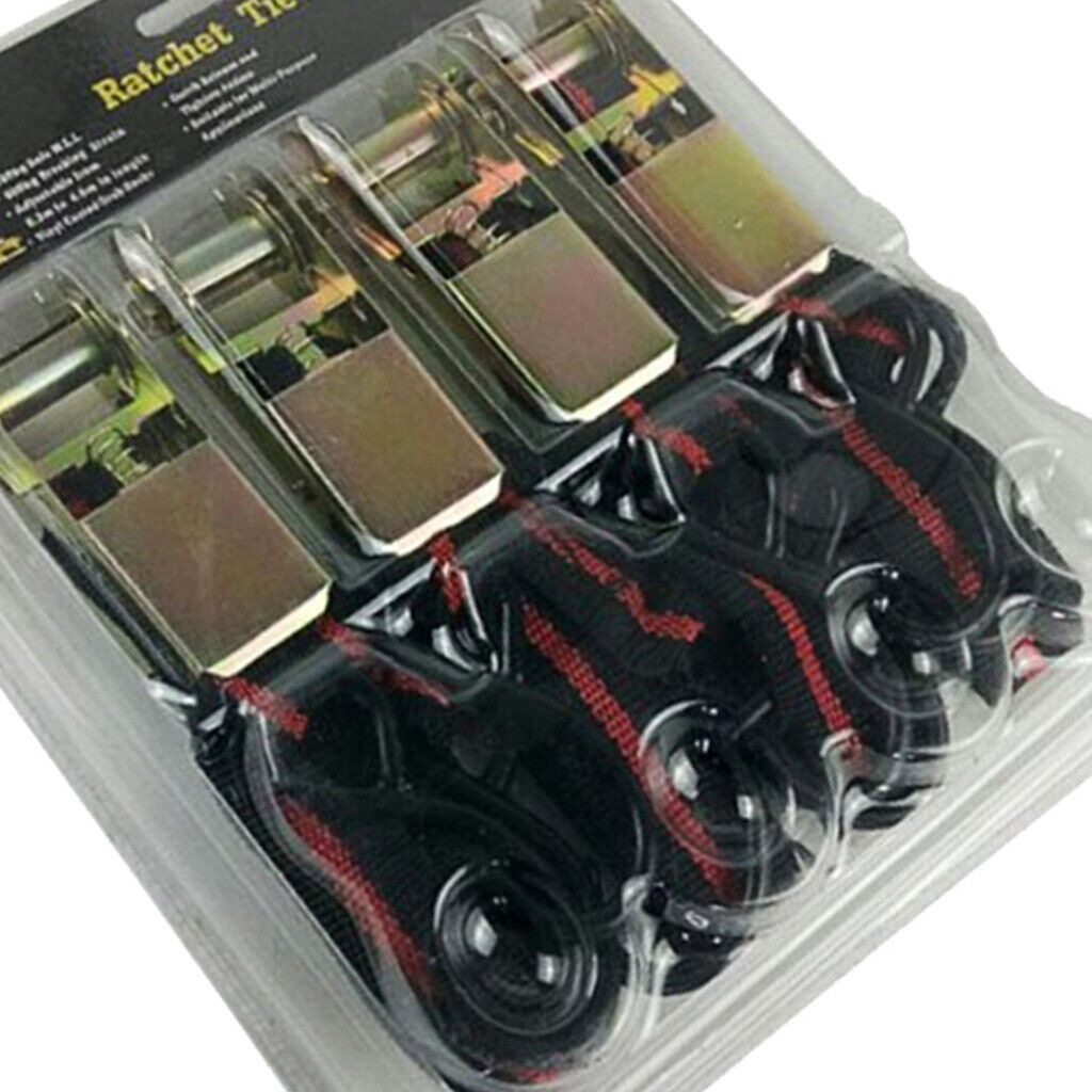 Mnm Box Deals | 15&Quot; Ratchet Tie Down 4 Piece 15" Ratchet Tie Down 4 Piece - Image 3
