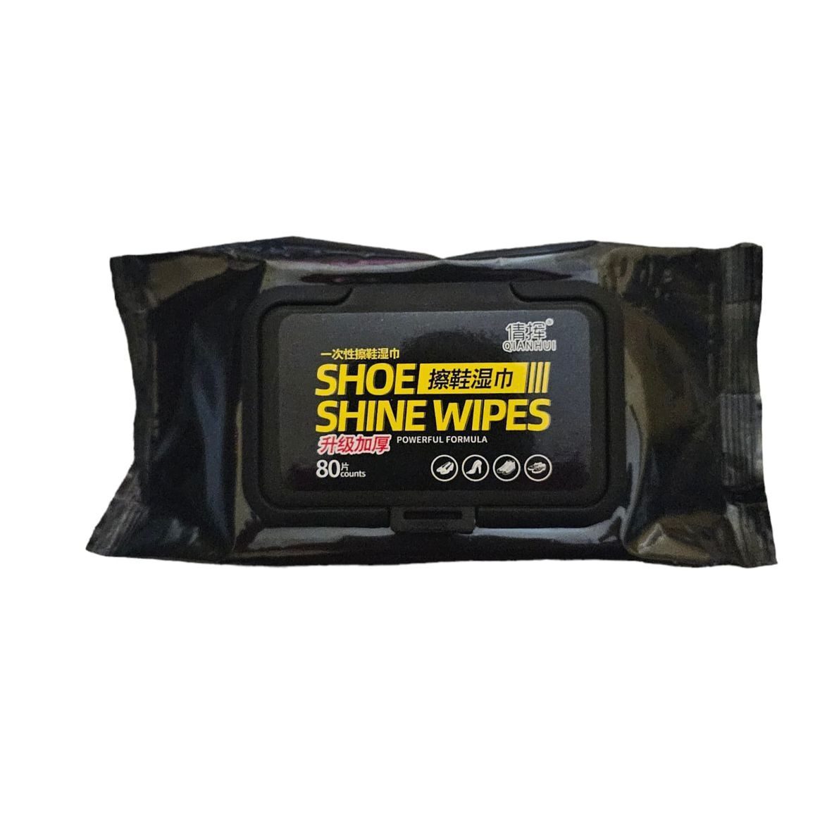 Shoe Shine Cleaning 80 Wet Wipes