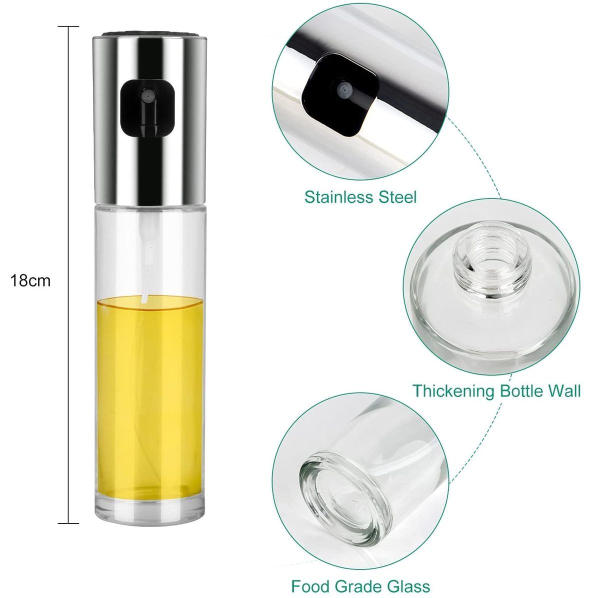 Mnm Box Deals | 100Ml Vinegar And Oil Spray Bottle 100ml Vinegar and Oil Spray Bottle - Image 4