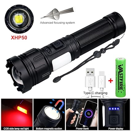 Mnm Box Deals | Rechargeable Led Police Torch Bx-P21 Rechargeable Led Police Torch BX-P21 - Image 3