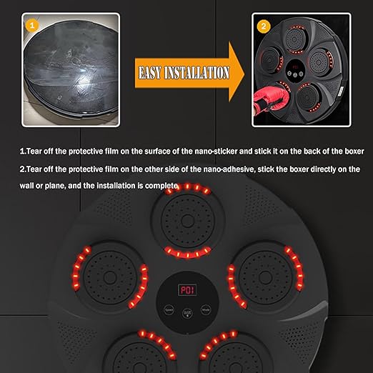 Mnm Box Deals | Wall Mounted Electric Music Punch Machine Wall Mounted Electric Music Punch Machine - Image 9