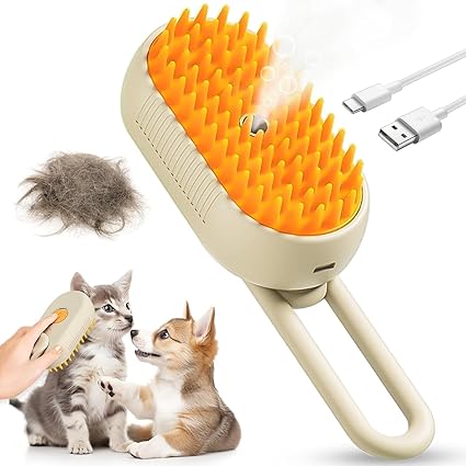 Pet Electric Spray Massage Brush
