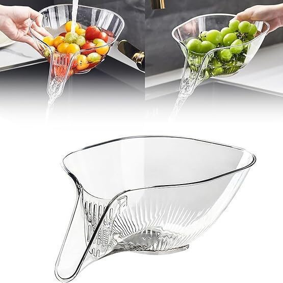 Versatile Kitchen Draining Basket Bowl