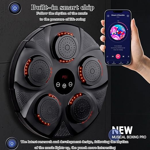 Mnm Box Deals | Wall Mounted Electric Music Punch Machine Wall Mounted Electric Music Punch Machine - Image 5