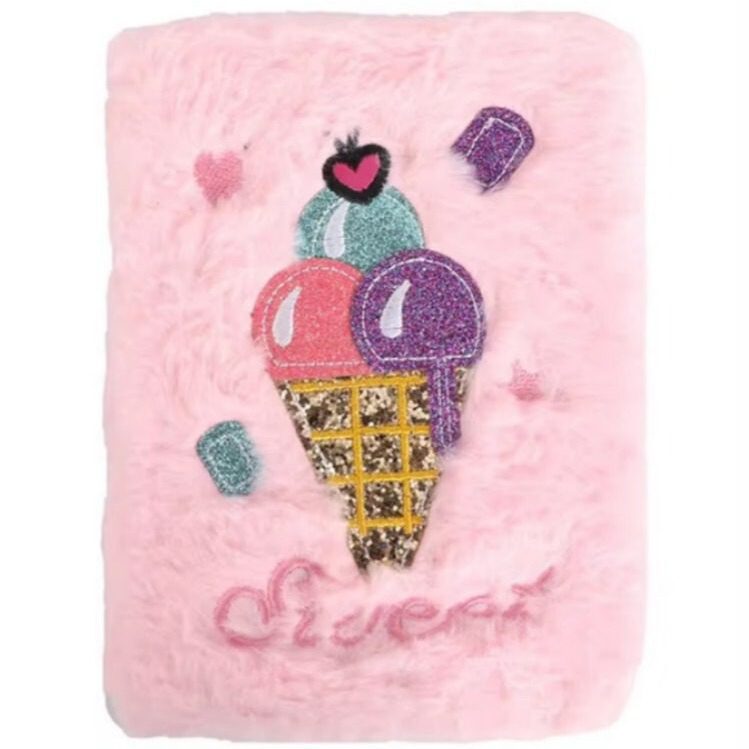 Fluffy Ice-cream A5 Notebook