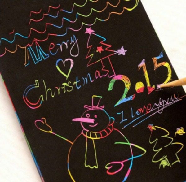 Mnm Box Deals | A5 Rainbow Scratch Paper With Stylus A5 Rainbow Scratch Paper with Stylus - Image 4