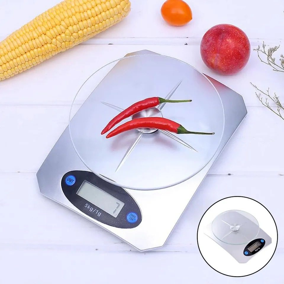 Mnm Box Deals | Digital 5Kg Kitchen Glass Scale Digital 5Kg Kitchen Glass Scale - Image 3