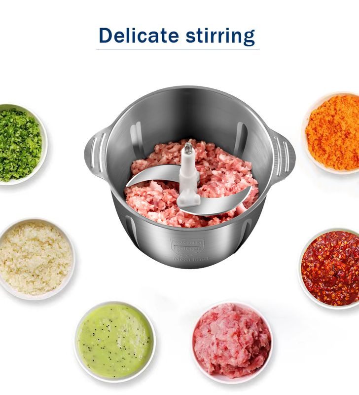 Mnm Box Deals | 3L Raf Stainless Steel Food Processor R7032 3L RAF Stainless Steel Food Processor R7032 - Image 4