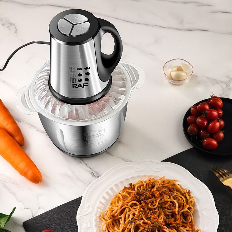 Mnm Box Deals | 3L Raf Stainless Steel Food Processor R7032 3L RAF Stainless Steel Food Processor R7032 - Image 2