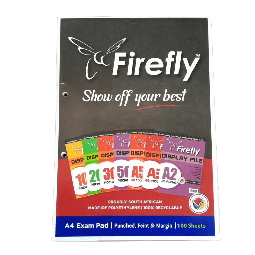 Mnm Box Deals | Firefly A4 Exam Pad 100 Sheets Firefly A4 Exam Pad 100 Sheets