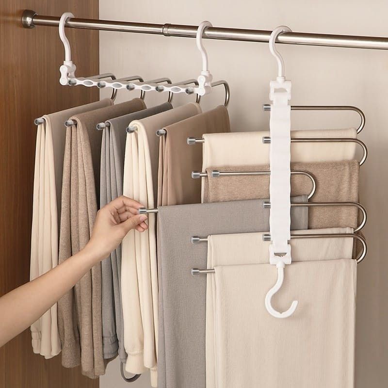Mnm Box Deals | Collapsible Folding Trousers Hanger Collapsible Folding Trousers Hanger - Image 2