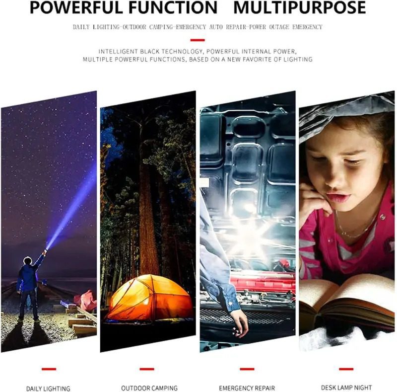 Mnm Box Deals | Rechargeable Led Police Torch Bx-P21 Rechargeable Led Police Torch BX-P21 - Image 6
