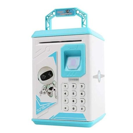 Kids ATM Fingerprint Password Money Box