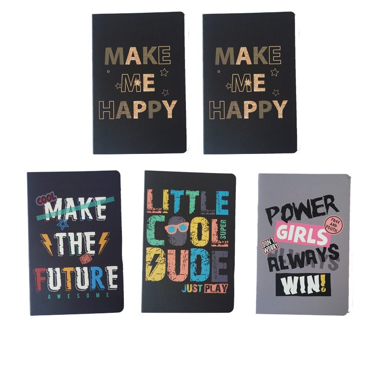 A5 Cool Sayings Themed Notebook