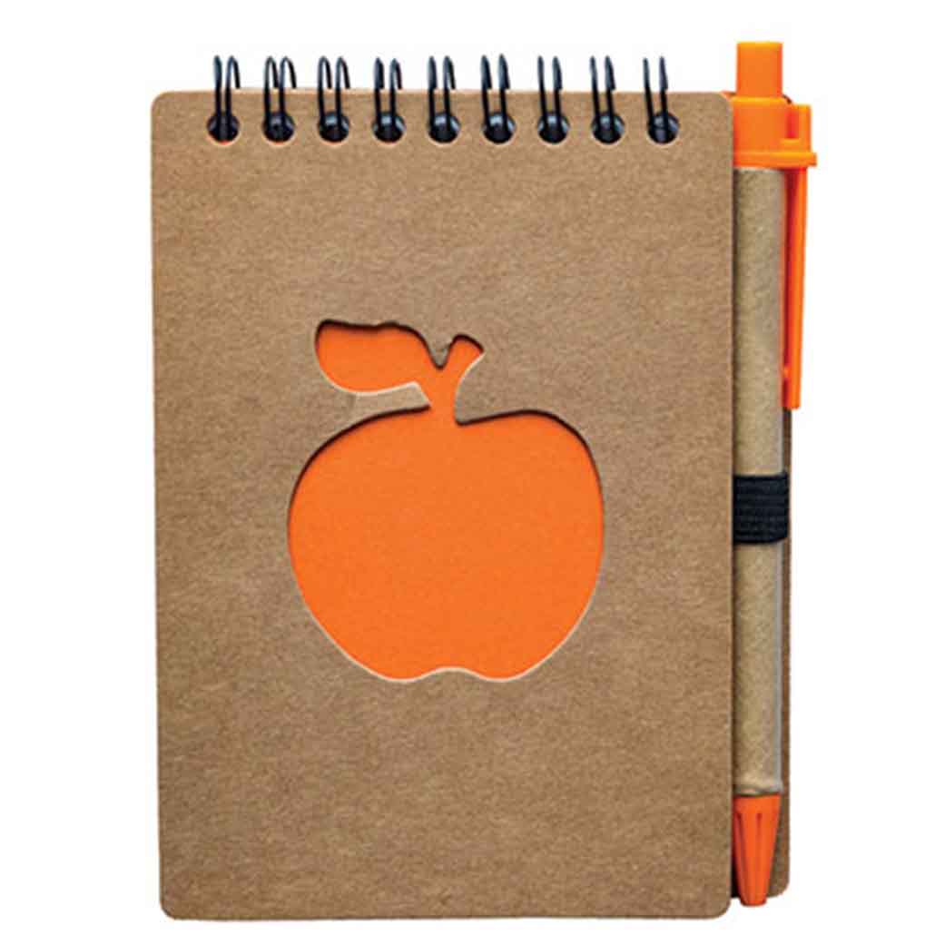 A6 Wooden Notepad with Pen