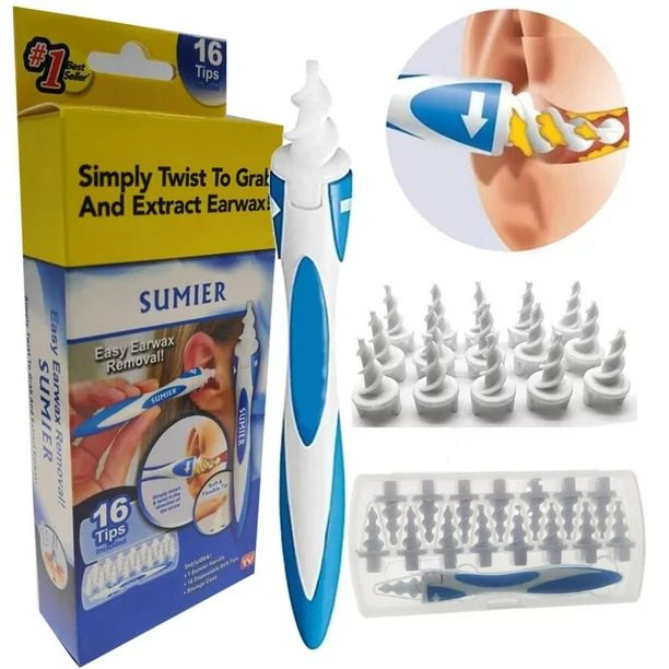Silicone Spiral Earwax Removal Kit