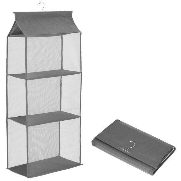 Mnm Box Deals | 3 Layer Hanging See-Through Organizer 3 Layer Hanging See-Through Organizer - Image 4