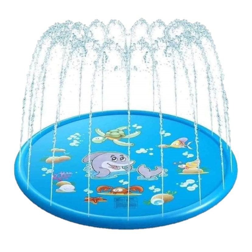 Kids Inflatable Sprinkler Splash Mat