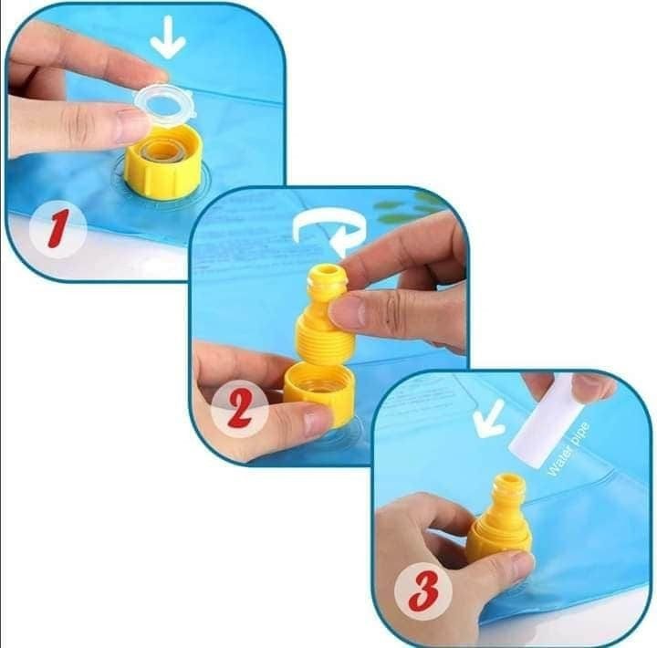 Mnm Box Deals | Kids Inflatable Sprinkler Splash Mat Kids Inflatable Sprinkler Splash Mat - Image 7