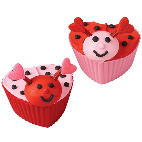 Mnm Box Deals | 12 Piece Heart Shape Silicone Cupcake Moulds 12 Piece Heart Shape Silicone Cupcake Moulds - Image 9