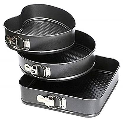 3 Piece Non-Stick Springform Baking Pans