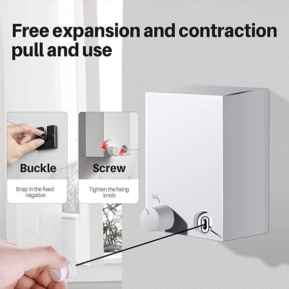 Mnm Box Deals | 4.2M Retractable Indoor Clothesline 4.2m Retractable Indoor Clothesline - Image 12