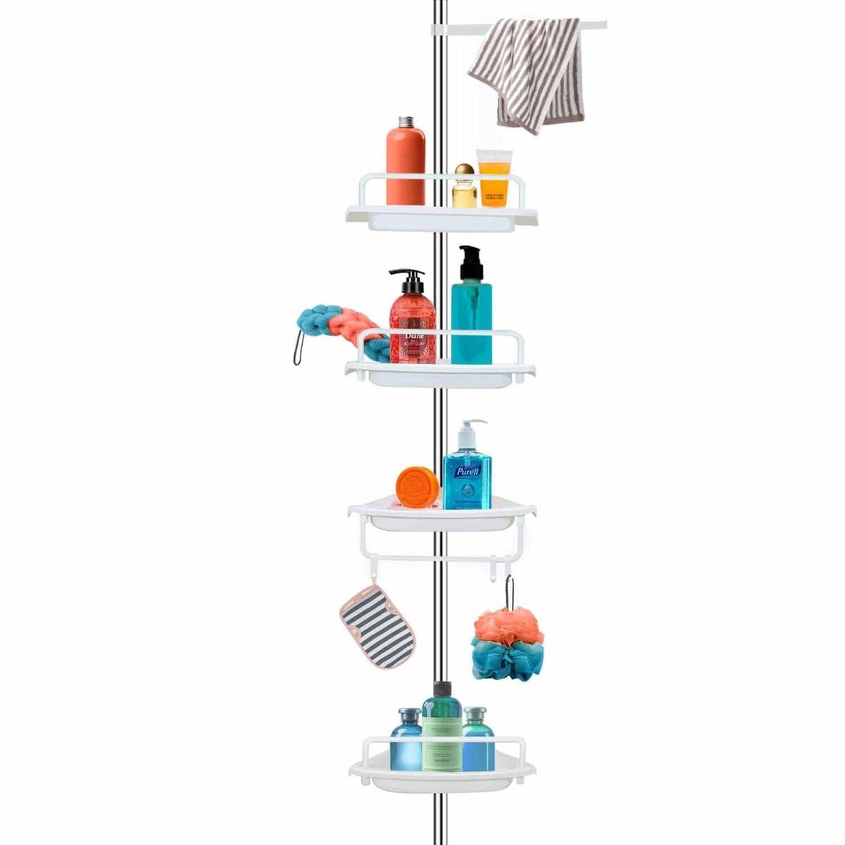 Mnm Box Deals | Multi-Purpose Bathroom Corner Rack Multi-Purpose Bathroom Corner Rack