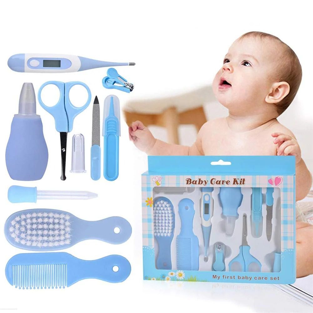 10 Piece Baby Care and Grooming Kit