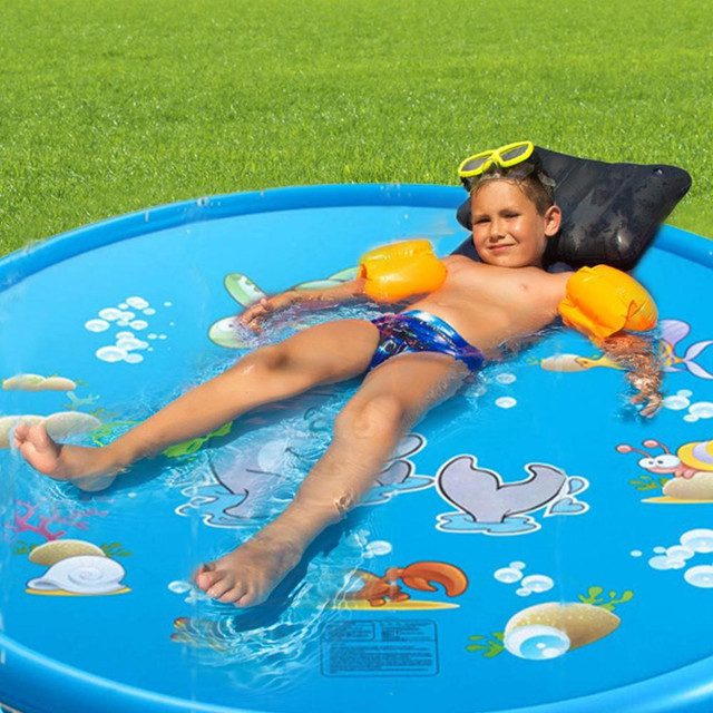 Mnm Box Deals | Kids Inflatable Sprinkler Splash Mat Kids Inflatable Sprinkler Splash Mat - Image 5