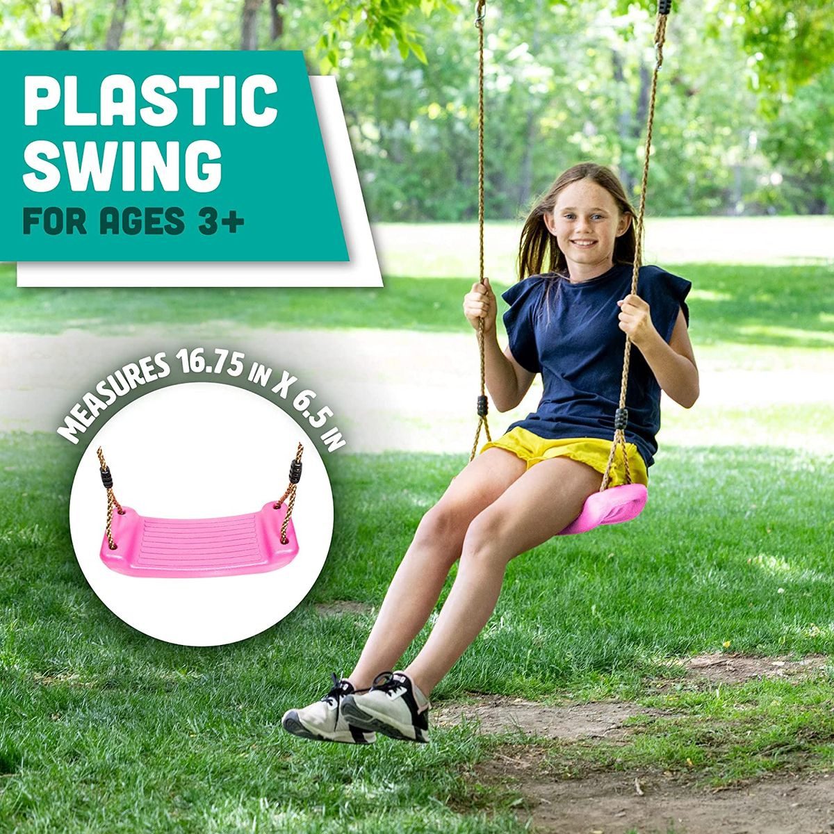 Mnm Box Deals | Kids Outdoor Plastic Swing Kids Outdoor Plastic Swing - Image 4