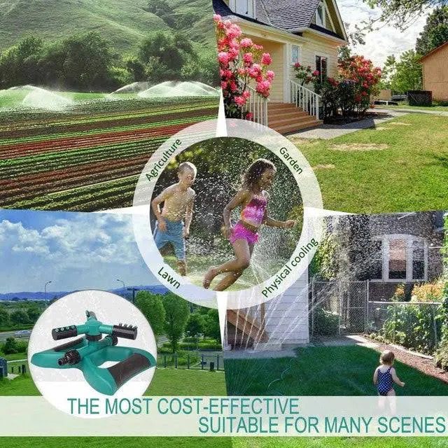 Mnm Box Deals | Auto-Rotation Garden Lawn Water Sprinkler Auto-Rotation Garden Lawn Water Sprinkler - Image 4