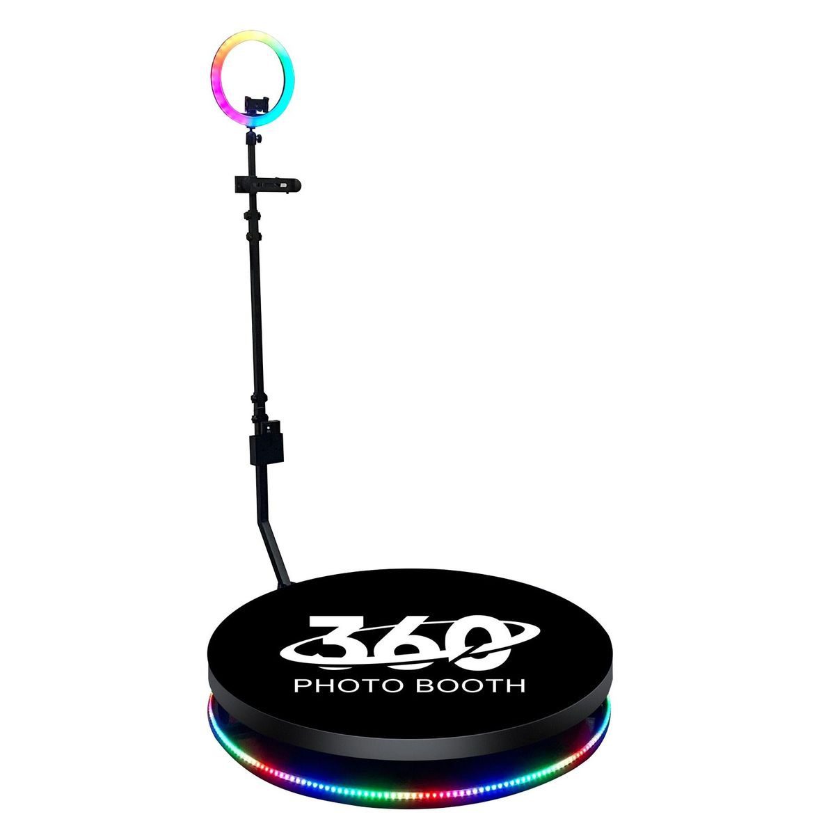 360 Selfie Photo Booth with Ring Light