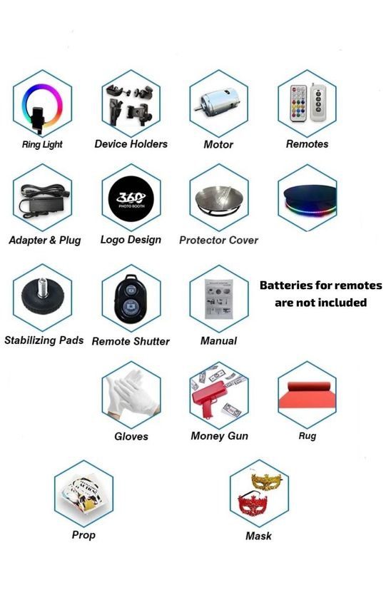Mnm Box Deals | 360 Selfie Photo Booth With Ring Light 360 Selfie Photo Booth with Ring Light - Image 5