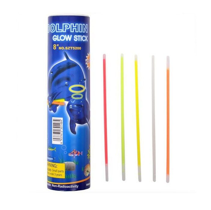 100 Piece Glow in the Dark Sticks